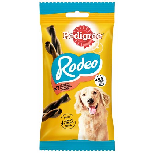 фото Лакомство для собак Pedigree Rodeo мясные косички, 123 г, заказать за 550 рублей