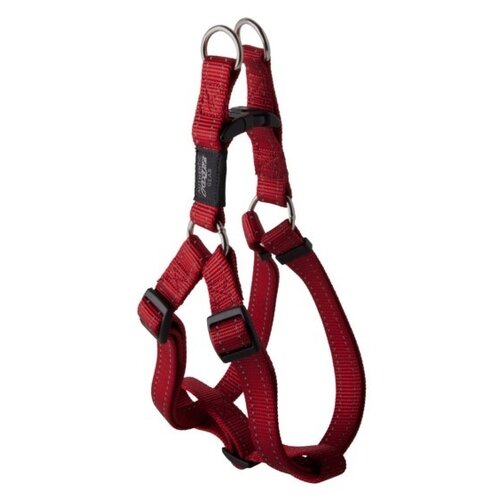 фото Шлейка Rogz Step-In Harness L (SSJ06), обхват шеи 34-56  см, красный, L