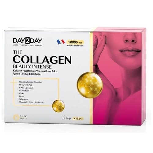 фото Orzax Day2day the collagen beauty intense 30 саше 10000мг/ коллаген бьюти интенс