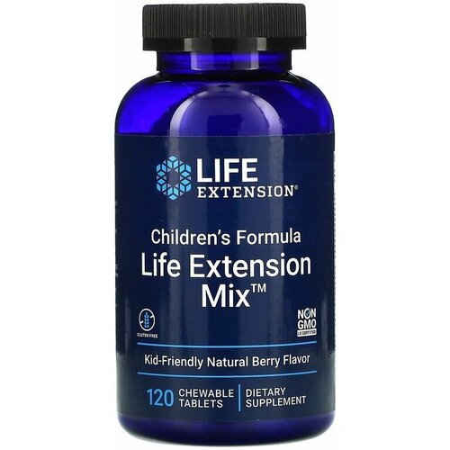 фото Life Extension Childrens Formula (Детские Мультивитамины) 120 жевательных таблеток (Life Extension)