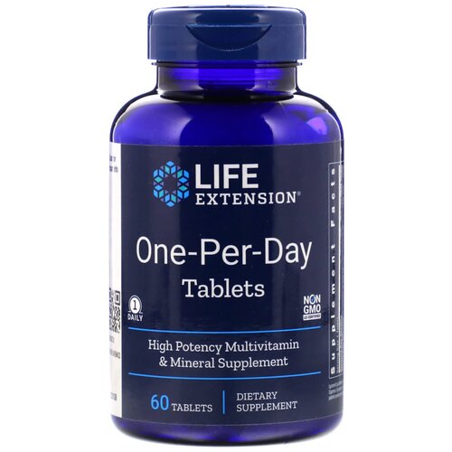 фото Капсулы Life Extension One-Per-Day Multivitamin, 300 мл, 60 шт.