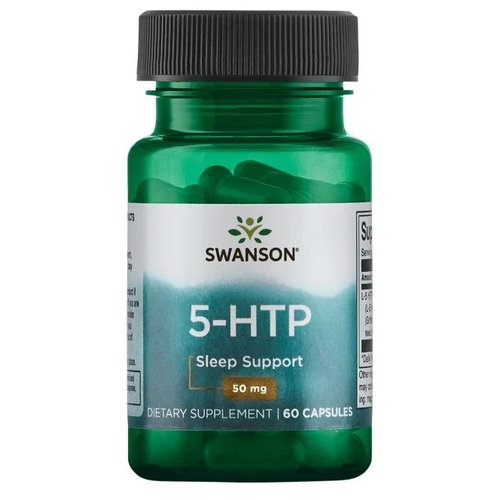 фото 5-HTP Sleep support, 50 мг, 50 мл, 50 г, 60 шт.