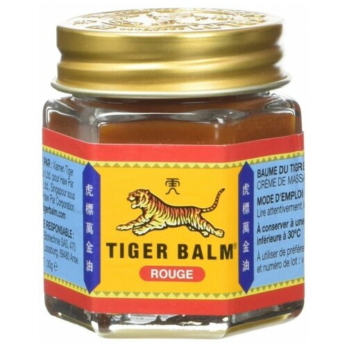 фото Бальзам Tiger Balm тигровый красный, 21 г, 21 мл