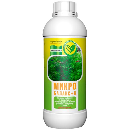 фото Aquabalance Микро-баланс+K удобрение для растений, 1 л, 1.05 кг