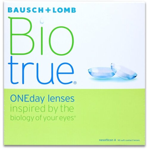 фото Контактные линзы Bausch & Lomb Biotrue ONEday, 90 шт., R 8,6, D -9, 1 уп.