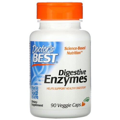 фото Капсулы Doctor's Best Digestive Enzymes, 80 г, 90 шт.