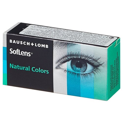 фото Контактные линзы Bausch & Lomb SofLens Natural Colors, 2 шт., R 8,7, D -2, dark hazel