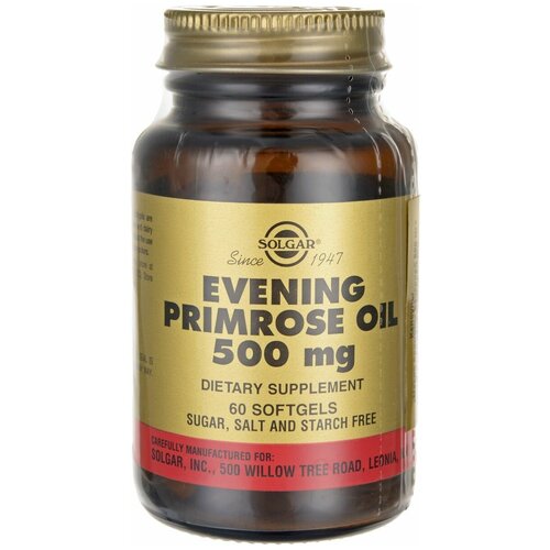 фото Solgar Evening Primrose Oil капс., 500 мг, 0.5 г, 60 шт.