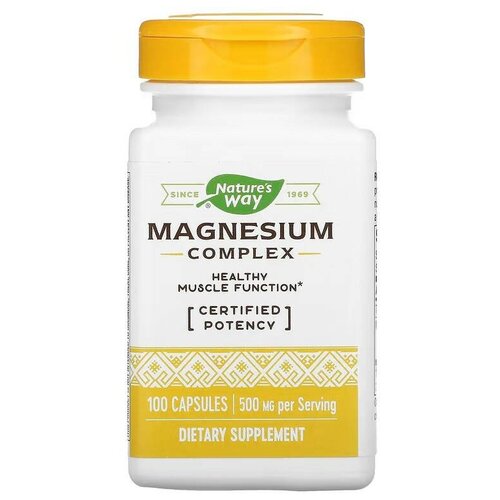 фото Капсулы Nature's Way Magnesium Complex, 160 г, 100 шт.