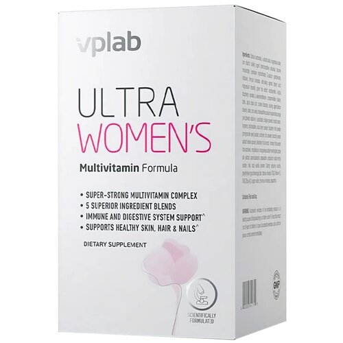 фото VPLab Ultra Women's таб., 150 г, 60 шт.