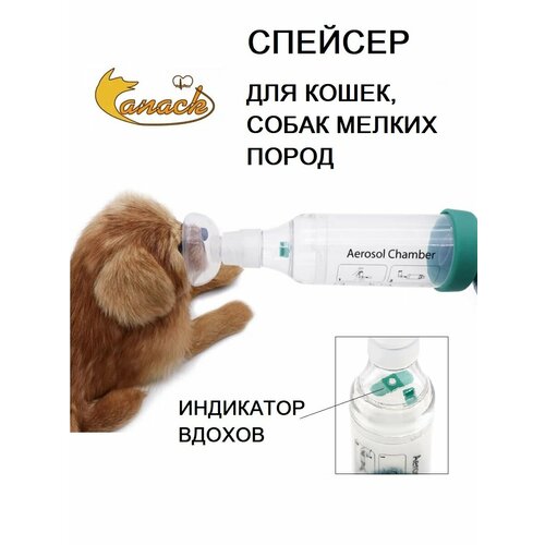 фото Aerokat, Aerodawg, спейсер, ветеринарный ингалятор для собак и кошек