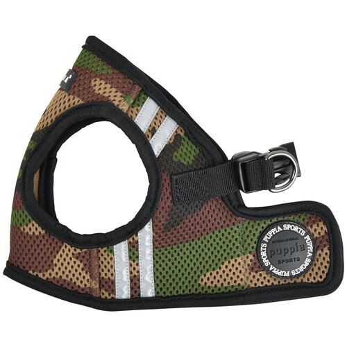 фото Шлейка Puppia Soft vest harness pro камуфляж, L