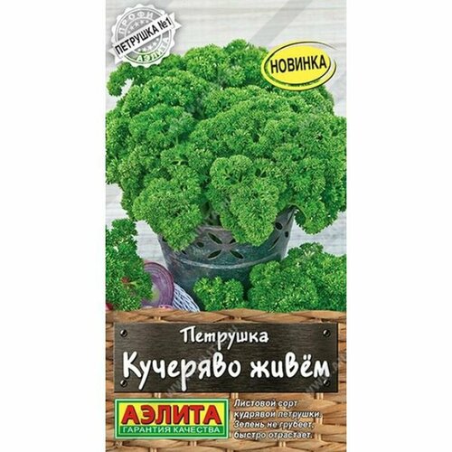 Семена Петрушка кудрявая Кучеряво живем (раннеспелый) (Аэлита) 2г Профи-Аэлита фото