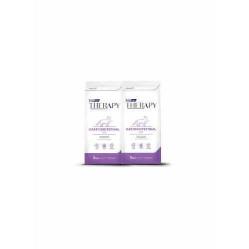 фото Vitalcan Therapy Feline Gastrointestinal Aid для кошек всех возрастов, при болезнях ЖКТ, 2 кг х 2 шт.