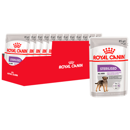 фото Влажный корм для стерилизованных собак Royal Canin при склонности к избыточному весу 1 уп. х 12 шт. х 85 г