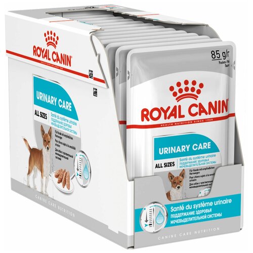 фото Влажный корм для собак Royal Canin Urinary Care для профилактики МКБ 12 шт. х 85 г (паштет)