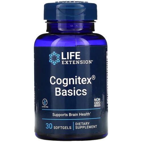 фото Капсулы Life Extension Cognitex Basics, 100 г, 30 шт.