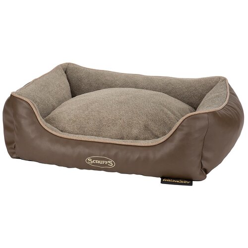 фото Лежак для собак и кошек Scruffs Chateau Box Bed 60х50х19 см 60 см 50 см коричневый 19 см