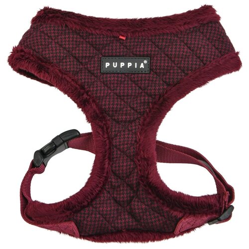 фото Шлейка Puppia Gaspar harness A, обхват шеи 32  см, red, S