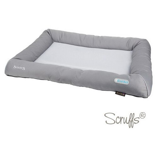 фото Лежак для собак и кошек Scruffs Cool Bed  охлаждающий 90х60х12 см 90 см 60 см серый 12 см