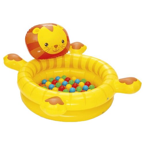 фото Детский сухой бассейн Bestway Lion Ball Pit 52261, 98х62 см, 111х62 см