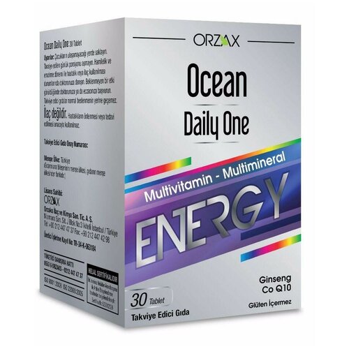 фото Мультивитамины и минералы (комплекс) OCEAN Daily One Energy, 30 таблеток