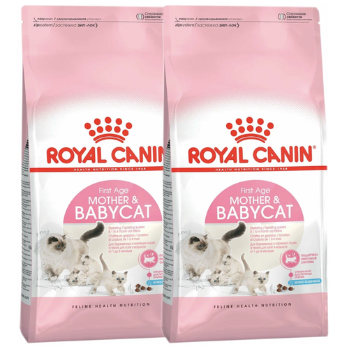 фото Сухой корм для беременных и кормящих кошек, для котят Royal Canin Mother&Babycat 2 шт. х 4000 г (мусс)