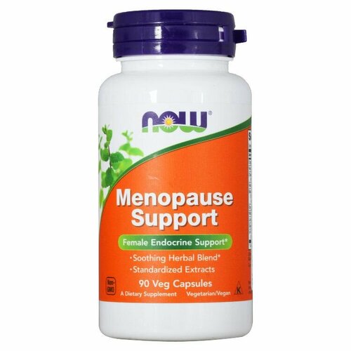 фото NOW Menopause Support Менопауза саппорт ( сбалансированный комплекс для женщин) 90 капсул