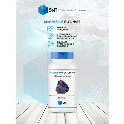 фото Глицинат Магния SNT Magnesium Glycinate 200 mg - 90 Tablets