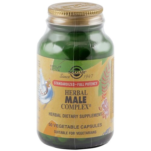 фото Solgar Herbal male complex капс., 50 шт.