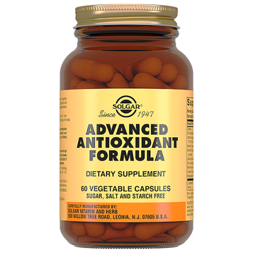 фото Solgar Advanced Antioxidant Formula капс., 60 шт.