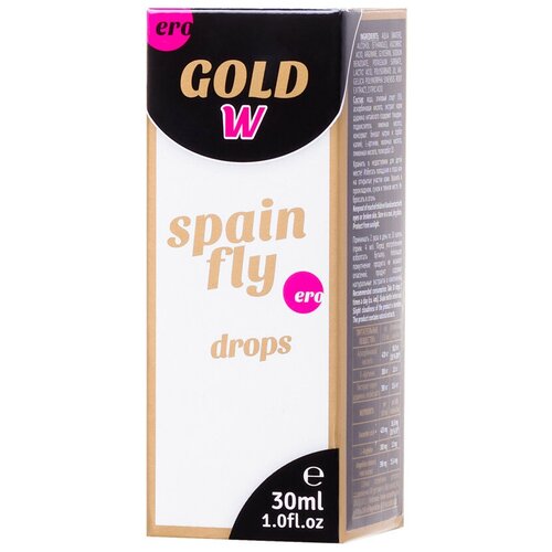 фото БАД HOT PRODUCTS (UK) Ltd. Gold W spain fly drops капли фл.-капельница, 50 г, 30 мл