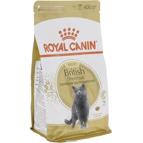 фото Royal Canin British Shorthair сухой корм для британских короткошерстных кошек, 400 г