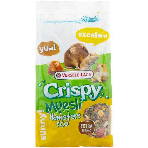 фото Корм для хомяков, крыс и мышей Versele-Laga Crispy Muesli Hamsters & Co , 400 г