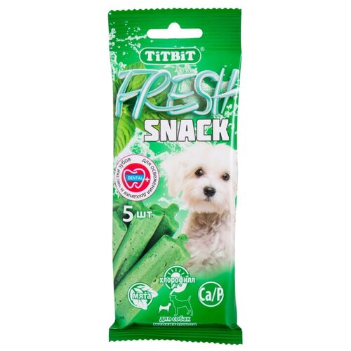 фото Лакомство для собак Titbit FRESH Snack для малых пород, 55 г