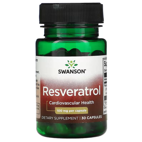 фото Resveratrol, 100 мг, 30 шт.