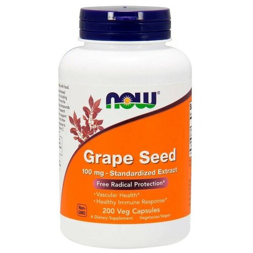 фото Grape Seed вег. капс., 100 мг, 80 г, 200 шт.