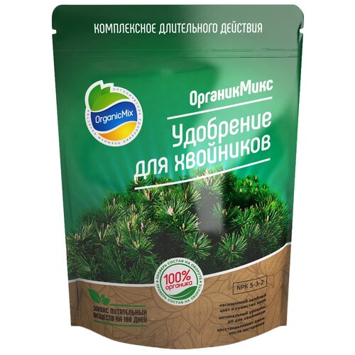 фото Удобрение Organic Mix для хвойных, 0.9 л, 850 г, 1 уп.