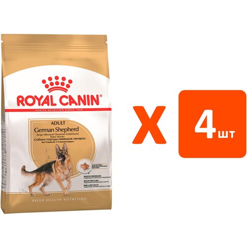 фото ROYAL CANIN GERMAN SHEPHERD ADULT для взрослых собак немецкая овчарка (3 кг х 4 шт)