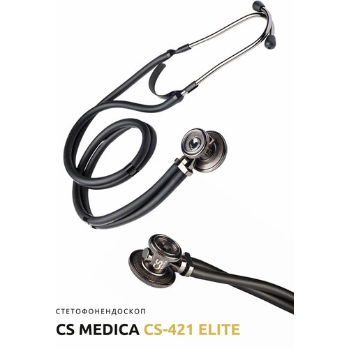 фото Стетофонендоскоп CS Medica CS-421 Elite, черный