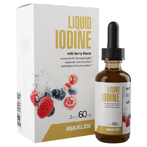 фото MAXLER Liquid Iodine фл., 60 г, лесные ягоды