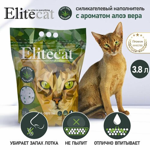 фото Наполнитель для кошачьего туалета впитывающий ELITECAT 