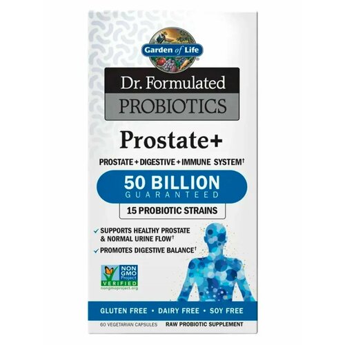 фото Пробиотики для простаты Prostate+ 60 вегитарианских капсул