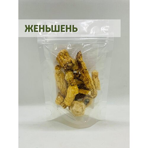 фото Женьшень (Panax ginseng) корень сушеный, All Natural, 50гр