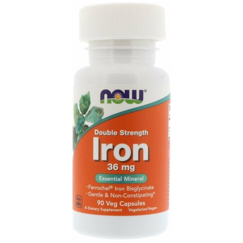 фото Iron Double Strength капс., 170 мл, 0.45 г, 90 шт.