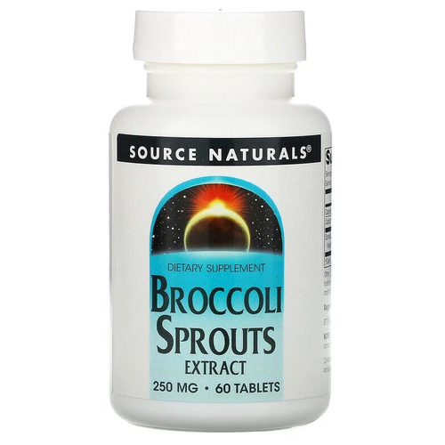 фото Таблетки Source Naturals Broccoli Sprouts extract (экстракт ростков брокколи сульфарофан)