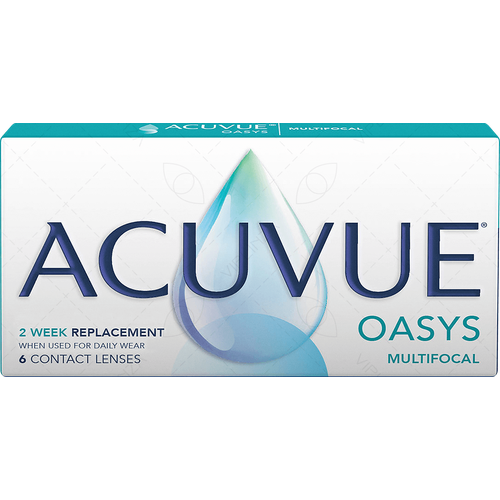 фото Контактные линзы ACUVUE Oasys Multifocal, 6 шт., R 8,4, D +1, ADD: высокая