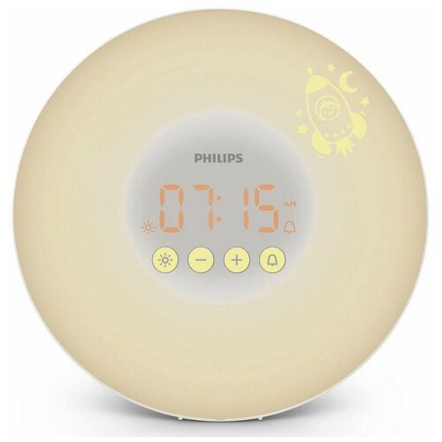 фото Световой будильник Philips Wake-up Light Kids HF3503/01, белый