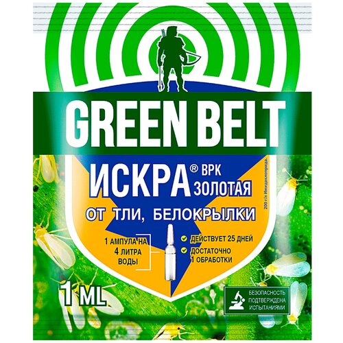 фото Green Belt средство для защиты от насекомых Искра Золотая, 1 мл, 1 г