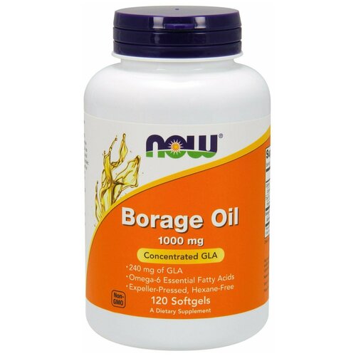 фото Borage oil капс., 1000 мг, 270 г, 120 шт.